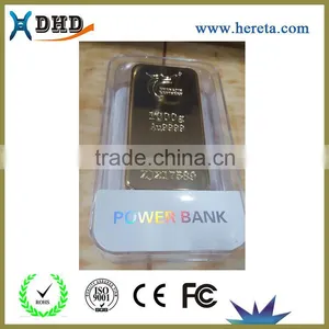 Wholesale 6000MAH Portable Gold Bar Power Bank thumbnail-4