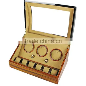 Beautiful Design Custom Printing Wooden Watch Winder Box thumbnail-4