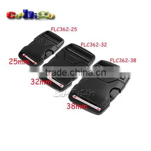 Plastic Side Release Bump Buckle for Backpack Straps Luggage #FLC362-25/32/38 thumbnail-1