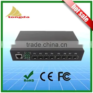 10/100M Media Converter Optic Converter Switch 1 2 4 8 16 Port thumbnail-5