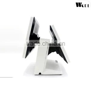 Cheap Price 15 Inch Dual Screen Touch Pos Machine /Flat Panel POS System thumbnail-3