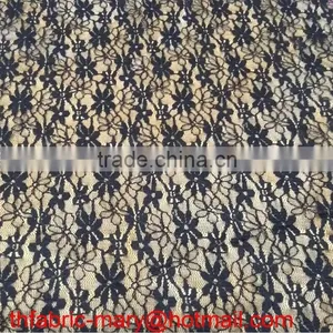 Fashionable Lace Fabric With 90%nylon 10%spandex for Shoe Accessories TH-2067 thumbnail-3