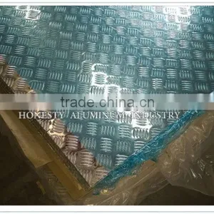 High Quality 5052 5754 5083 H32 H34 H36 Aluminum Chequred Plate thumbnail-2