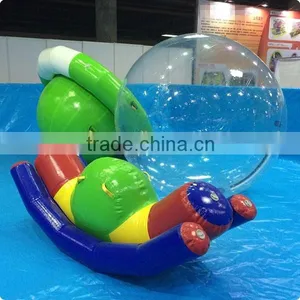 Hot Sale Air Tight Inflatable Water Totter Water Ball Water Satellite thumbnail-1