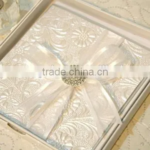 2016 Newmengxing Custom Heat Embossing Paper Card, Elegant Embossing Wedding Cards thumbnail-1
