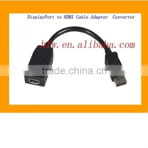 HDMI Cable Adapter Converter to DisplayPort thumbnail-1