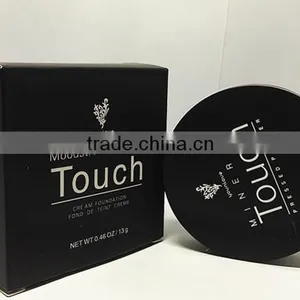 2015 Best Selling Wet Mineral Touch Foundation Natural Face Powder Waterproof Makeup Face Pressd Powder With Mirror thumbnail-1