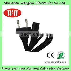 Manufacturer of ac Power Cord 2 Pin Cable for Dryer/computer or Washing Maching thumbnail-6