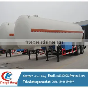 40CBM Propane Transport Trailers Lpg Tanker Trailers for Sale thumbnail-1