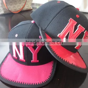 Flat Pvc Brim Embroidery Snapback Cap thumbnail-1