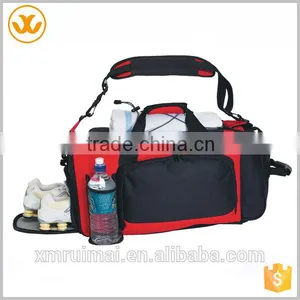 600D Polyester Deluxe Sports Duffel Bag With Shoe Compartment /Gym Duffel Bag Quality Choice thumbnail-1