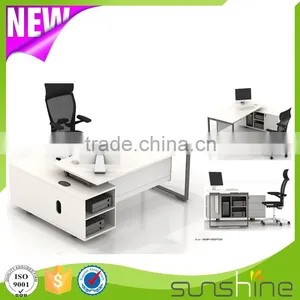 Top Grade First Grade l Shaped Adjustable Executive Desk thumbnail-1