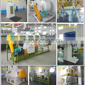 YONGLI High Tech Double Screw Fish Feed Extruder Machine Price thumbnail-1
