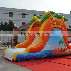 Mermaid Beach Water Slide Inflatable Backyard Water Slides for Kids thumbnail-1