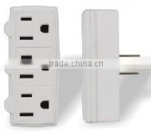 US 3 Outlet 5-15P TO 5-15R Ground Current Tap thumbnail-1