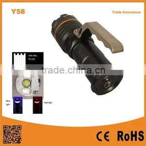 Y58 Aluminum 10W High Power XML T6 LED Extendable Portable Light thumbnail-1
