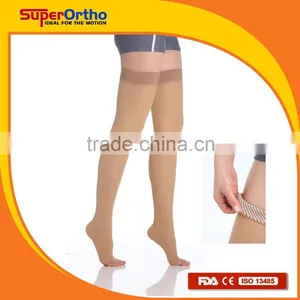 Medical Compression Stocking--- A8-006 Ultra Comfort Under Knee Close Toes thumbnail-5