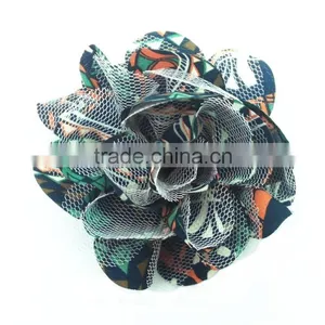 New Design Fancy Fabric Flower Brooch for Ladies Quality Choice thumbnail-3