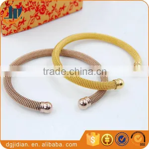 Best Selling Products 2016 Stainless Steel Twisted Wire Charm Bracelet thumbnail-1