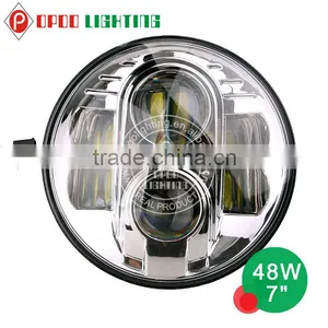 7 Inch Jeep Wrangler Headlight for Jeep and Motorcycle thumbnail-1