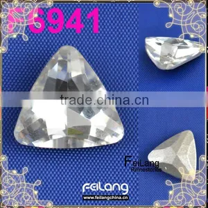 Feilang Brand Triangle Pointback Crystal With High Quality thumbnail-1