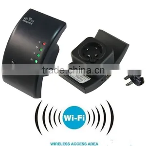 China 300Mbps N 802.11 AP Wireless Wifi Router Repeater Range Extender Booster UK Plug Dual Band Booster thumbnail-4