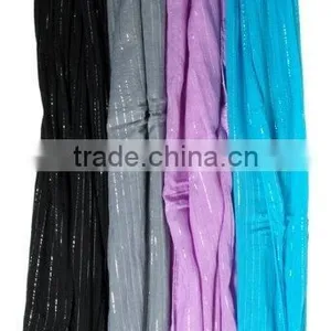 Viscose Scarf, Shawls Mettalic Stoles thumbnail-1