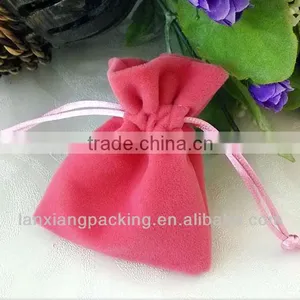 Drawstring Velvet Jewellery Pouch Bag Made In China thumbnail-1
