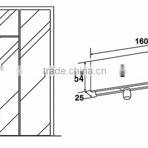 Hardware Patch Fittings Stainless Steel Railing Glass Doors Clamps Fitting thumbnail-3