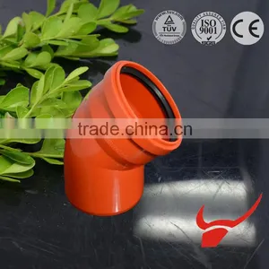 China Supplier Factory Selling Directly Pvc Pipe Fitting Elbow thumbnail-1
