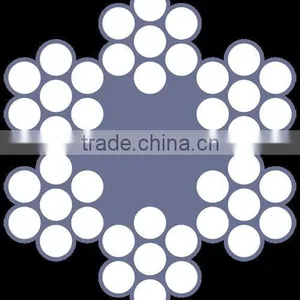 6x7+FC Galvanized & Ungalvanized Steel Wire Rope thumbnail-1