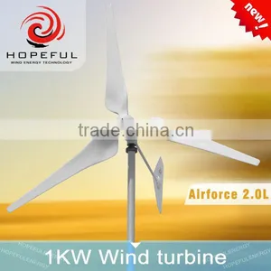 1kw Horizontal Wind Turbine Alternator With Single Tail Wind Generator thumbnail-3