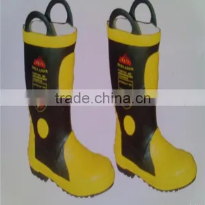 Comfortable Fireman's Rubber Boots for Hot Sale thumbnail-1
