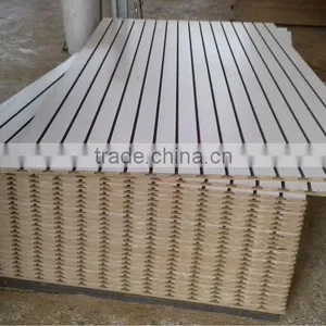 Slot Melamine E1&E2 MDF for Furniture 16mm 18mm 20mm thumbnail-1