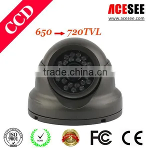 Manufacturer OEM Metal Vandalproof Analog IR Dome Security Cctv Camera Shower thumbnail-1