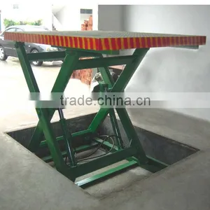 1-10 Ton Stationary Hydraulic Scissor Lift Table With Large Carrying Capacity thumbnail-3