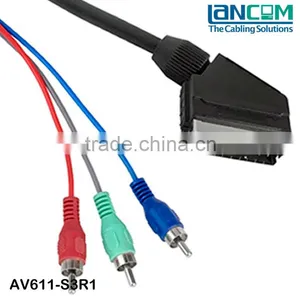 SCART to 3 RCA Cable thumbnail-1