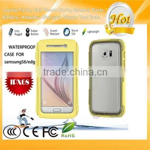 For Samsung Galaxy S6 Edge S6 Case Waterproof Shockproof With Button thumbnail-1