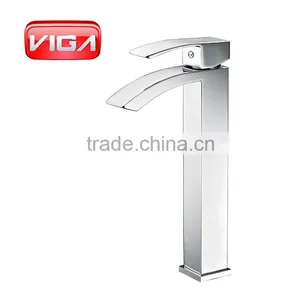 Kaiping Factory Bath Shower Set Bathroom Design Brass Square Rain Shower Column Bath Mixer thumbnail-5