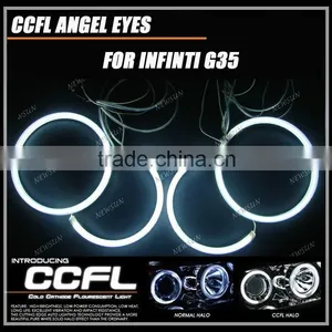 Good-selling Car Ccfl Angel Eyes Headlights for Infiniti G35 thumbnail-1