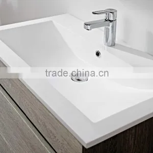 Bathroom Furniture Unit Solid Wood Wall Mounted Big Size Vanity Cabinet thumbnail-6