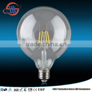 New Product Led Bulb Light G125 Filament Led Light E27 Golden Color Dimmable thumbnail-1