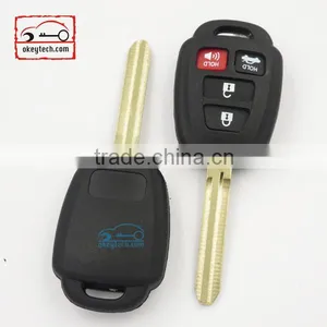 High Quatity Toyota 4 Button Remote Key Shell FCCID FCC:HYQ12BEL Car Key Toyota Romote Key Shell thumbnail-2