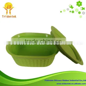 2014 New Design Keep Food Warmer Silicone Storage Box With Lid thumbnail-1
