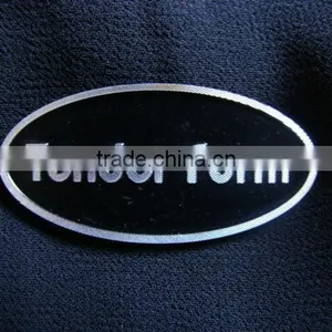 High Quality Custom Metal Logo Labels thumbnail-1