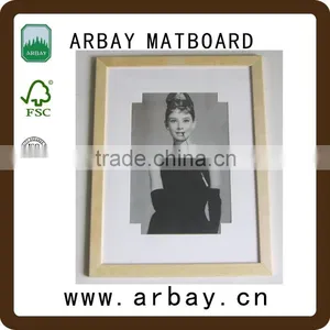 China Hot Sale Custom Acid Free Sexy Photo Frame Matboard Uncut Mat Boards Matboard and Framing thumbnail-3