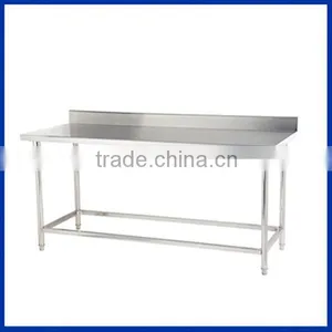 2014 Good Price Stainless Steel Work Table With Backsplash (WTC-181B) thumbnail-1