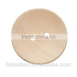 Factory Wholesale 4 Holes Natural Wooden Button for Garment thumbnail-2