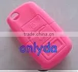 Hot Sale VW Remote Key Silicon Cover (pink ) 3 Button Key Silicon Cover thumbnail-1