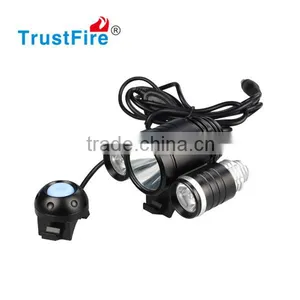 TrustFire 8.4V Light Bicycle Led Light TR-D003 Bicycle Light Set 1800LM Bike Front Light With "O" Rings Bicycle Headlights thumbnail-1